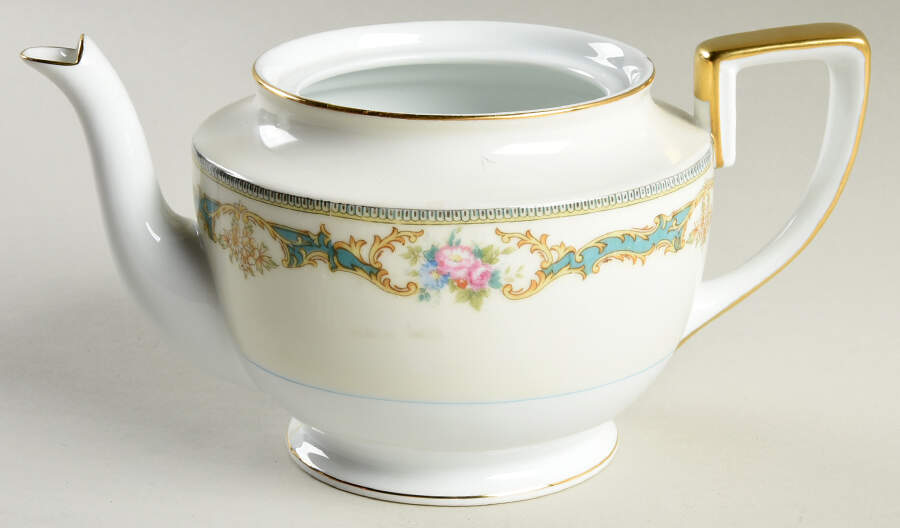 Althea Teapot No Lid by Noritake-1
