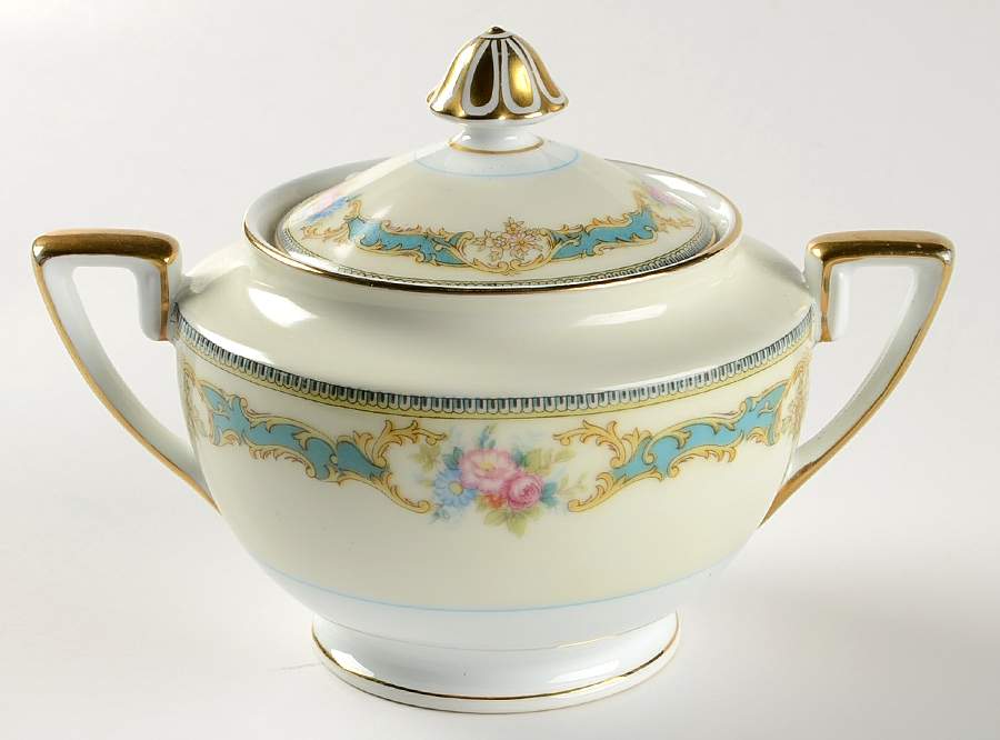 Althea Sugar Bowl & Lid by Noritake-1