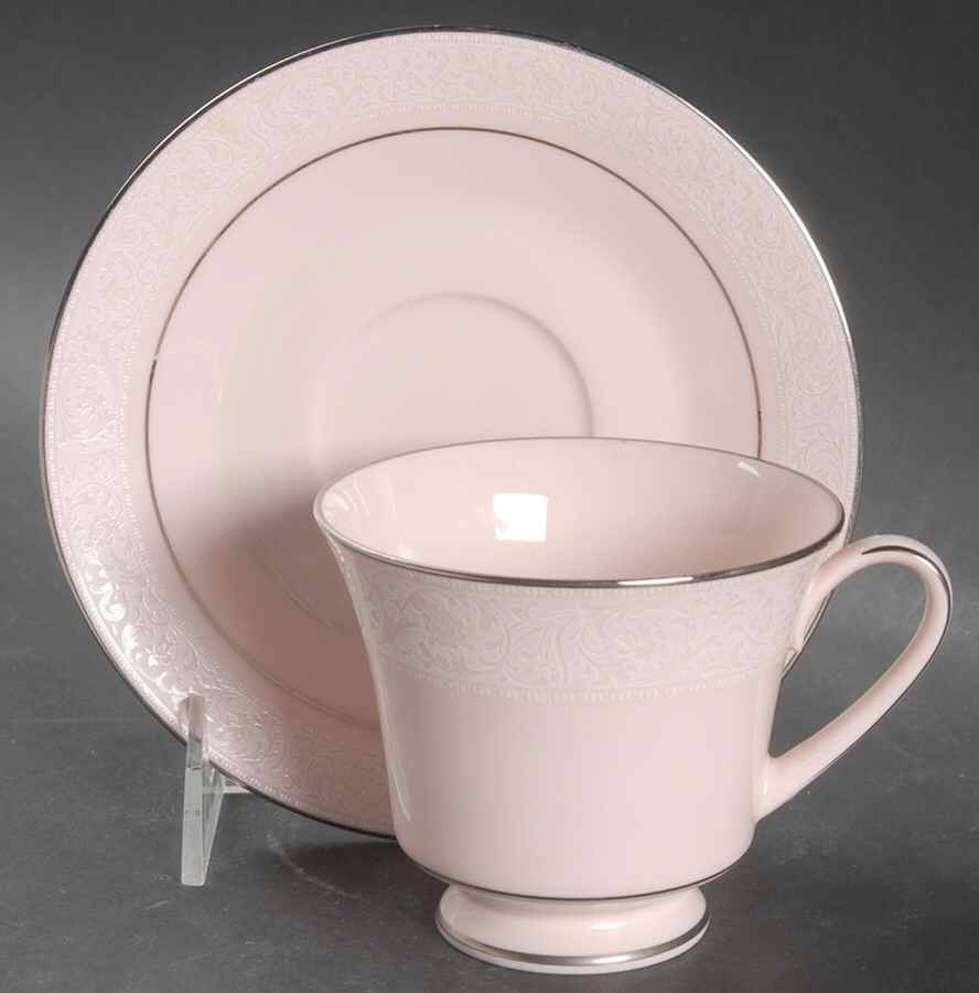 Always Footed Cup & Saucer Set by Noritake-1