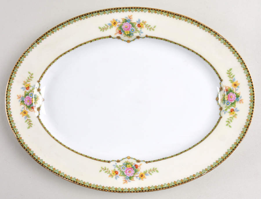 Amarillo 11" Oval Serving Platter by Noritake-1