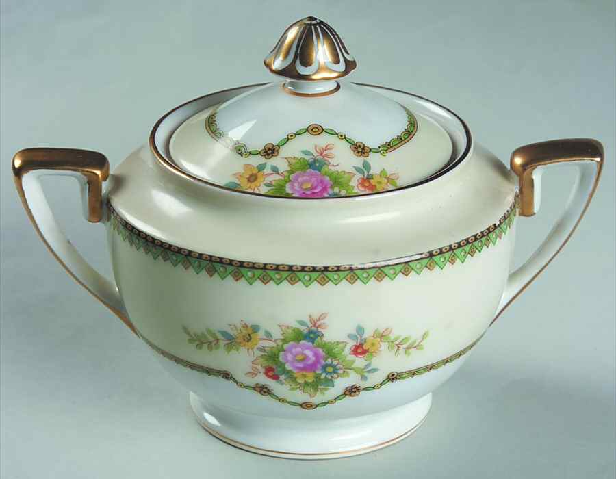 Amarillo Sugar Bowl & Lid by Noritake-1
