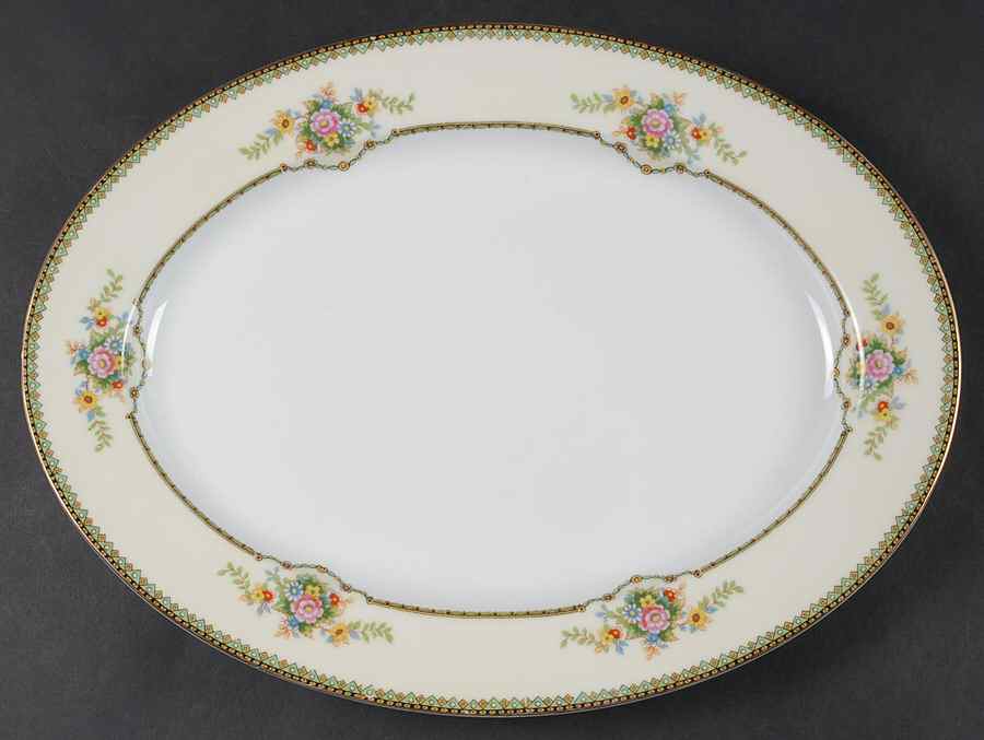 Amarillo 13" Oval Serving Platter by Noritake-1