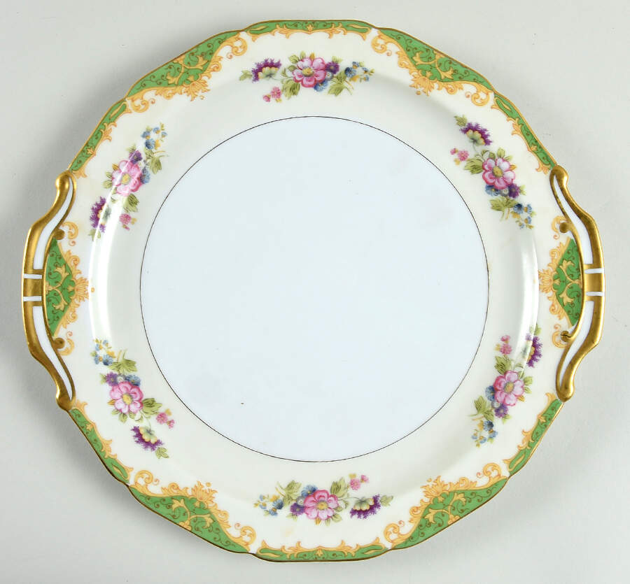 Amazon Handled Cake Plate by Noritake-1