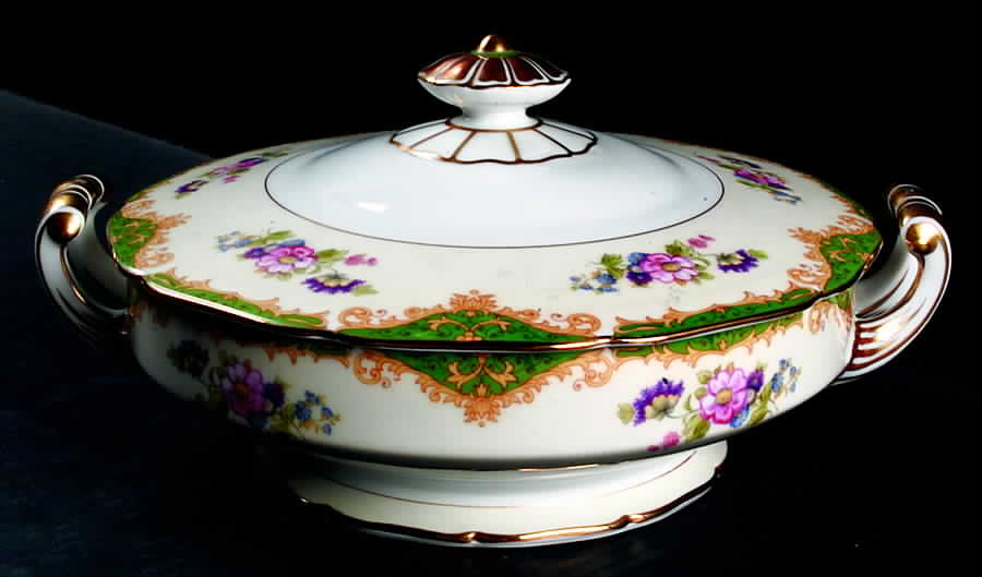 Amazon Round Covered Vegetable by Noritake-1