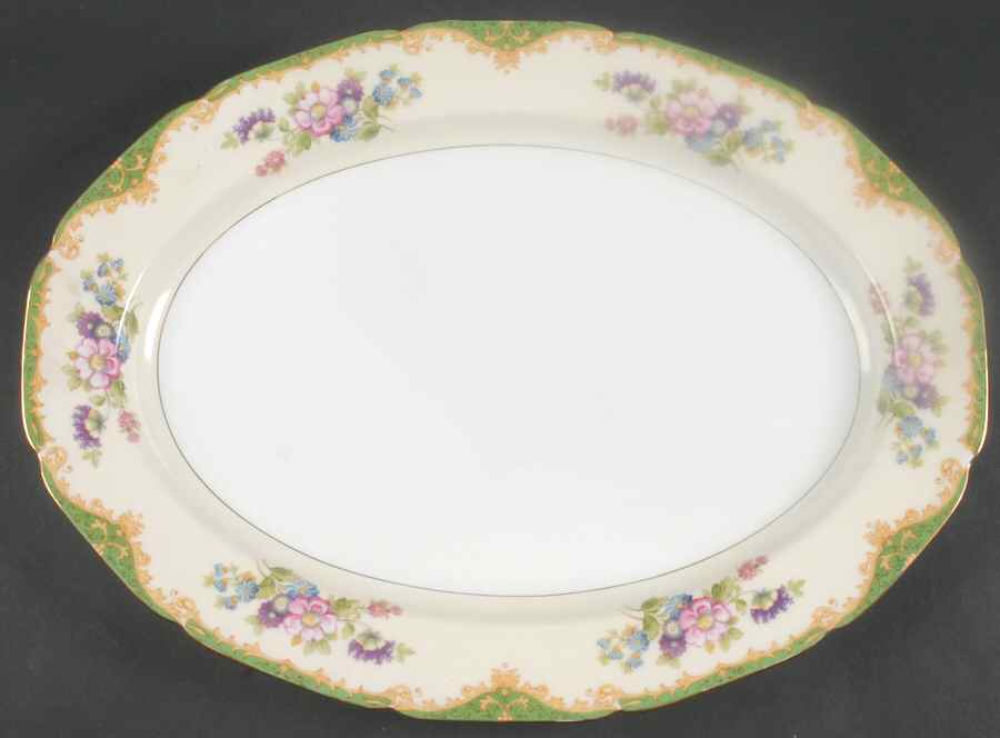 Amazon 15" Oval Serving Platter by Noritake-1