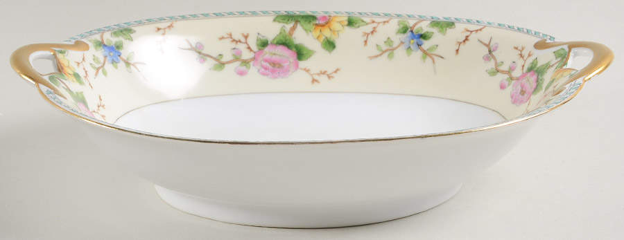 Amerita 9" Oval Vegetable Bowl by Noritake-1