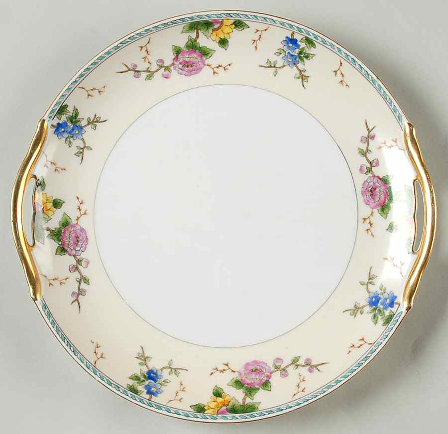 Amerita Handled Cake Plate by Noritake-1