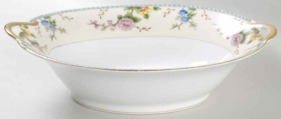 Amerita 10" Oval Vegetable Bowl by Noritake-1