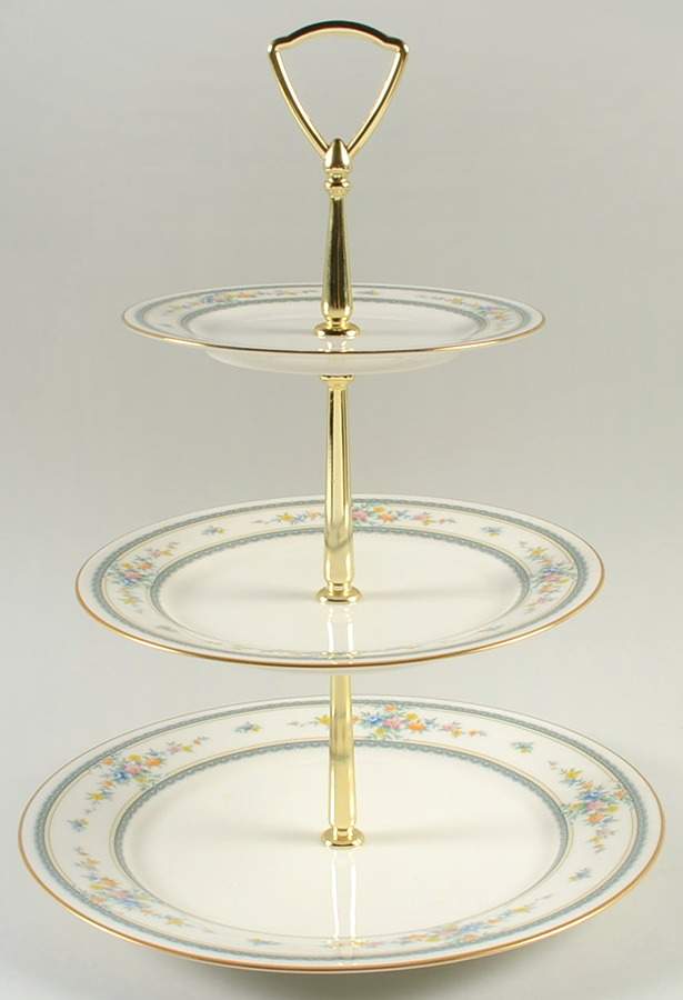 Amenity 3-Tiered Serving Tray (DP, SP, BB) by Noritake-1