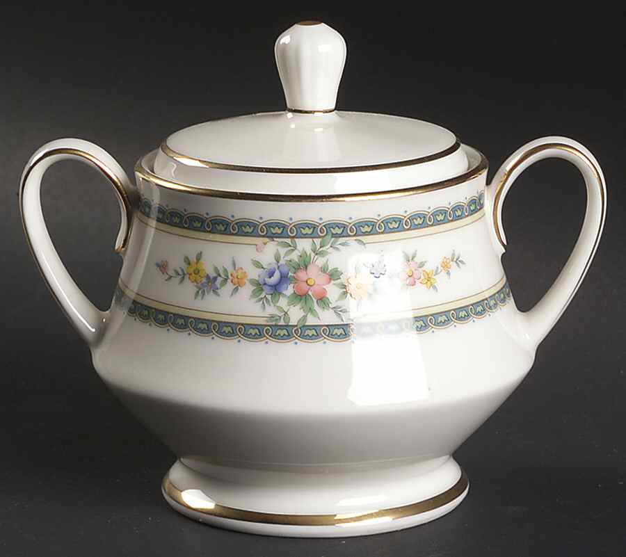 Amenity Sugar Bowl & Lid by Noritake-1