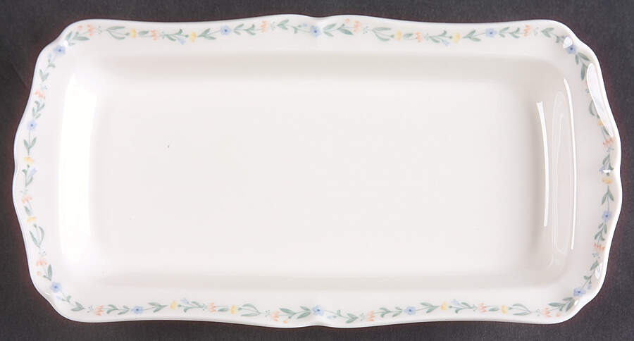 American Flowers Relish/Butter Tray by Noritake-1