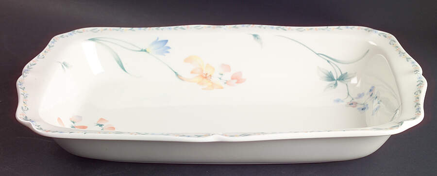 American Flowers 14" Rectangular Baker by Noritake-1