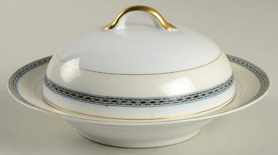 Amherst Round Covered Butter by Noritake-1