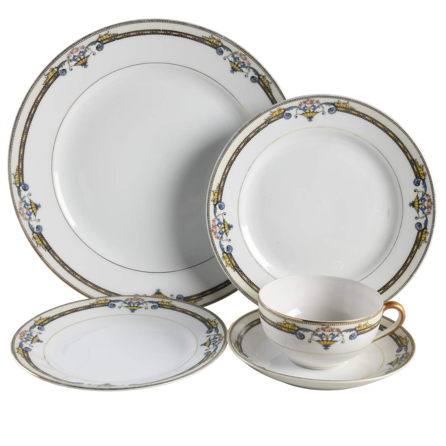 Amiston 5 Piece Place Setting by Noritake-1