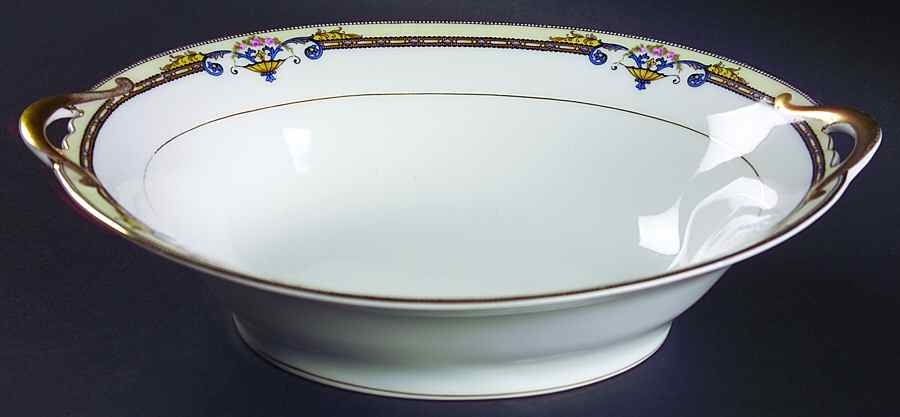 Amiston 10" Oval Vegetable Bowl by Noritake-1