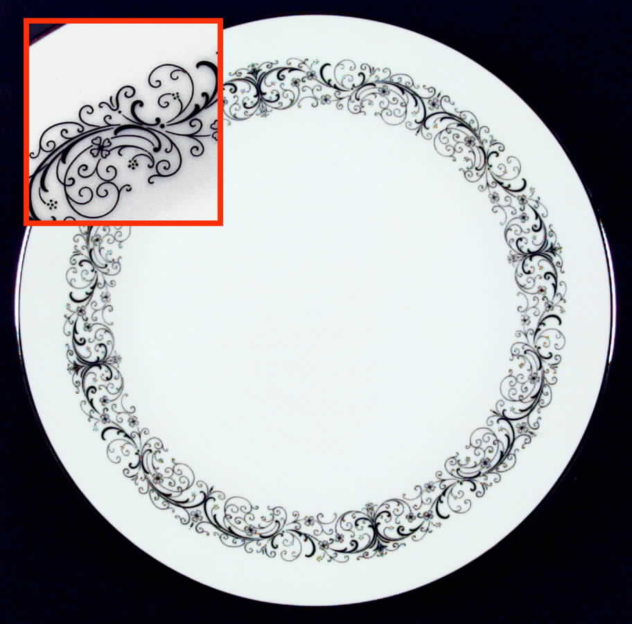 Amor Dinner Plate by Noritake-1