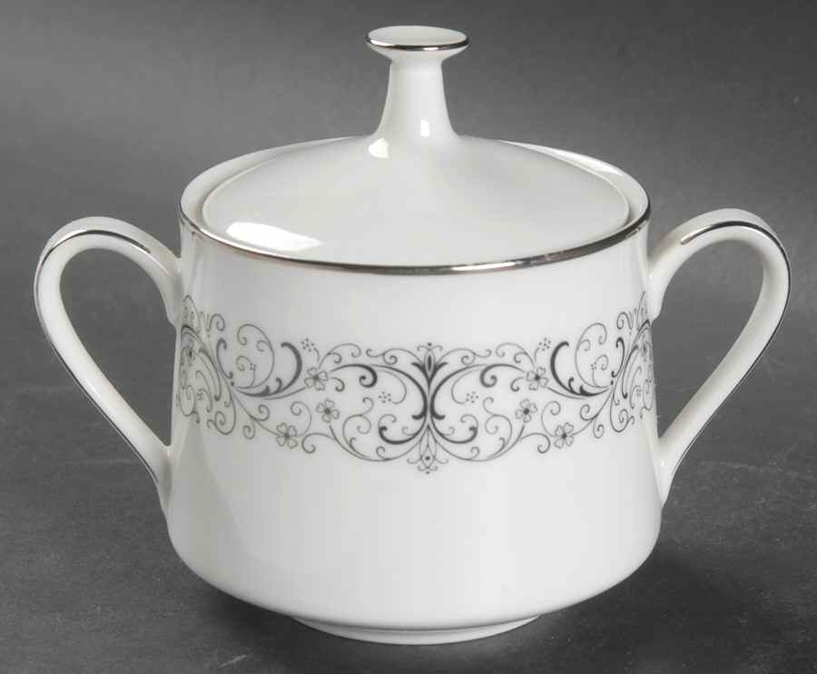 Amor Sugar Bowl & Lid by Noritake-1