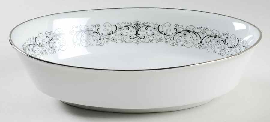 Amor 9" Oval Vegetable Bowl by Noritake-1