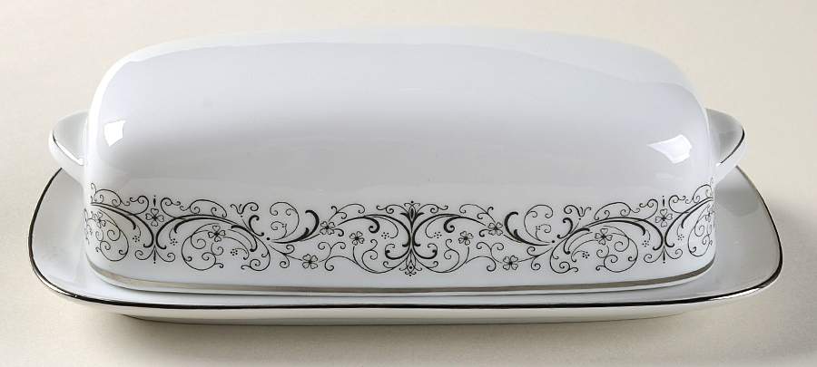 Amor 1/4 Lb Covered Butter by Noritake-1