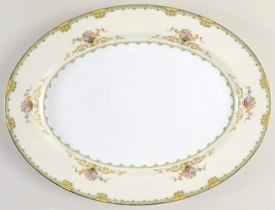 Amorosa 13" Oval Serving Platter by Noritake-1