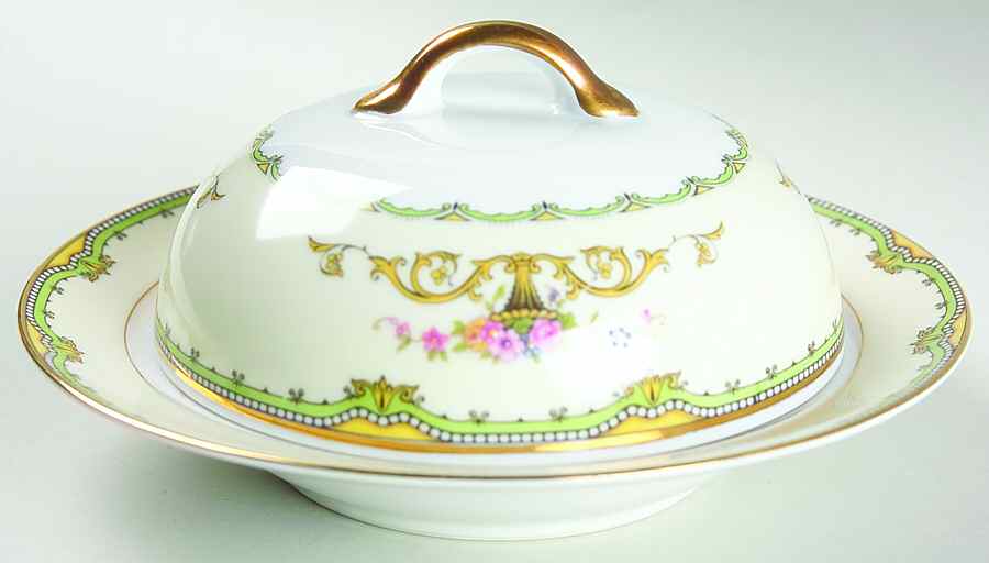 Amorosa Round Covered Butter by Noritake-1