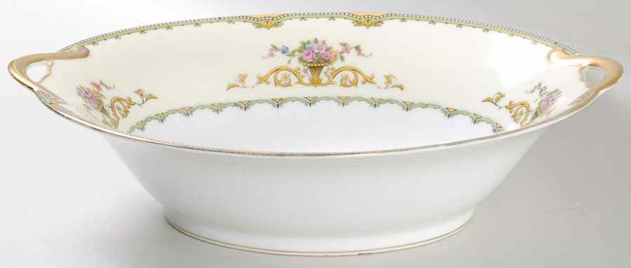 Amorosa 10" Oval Vegetable Bowl by Noritake-1