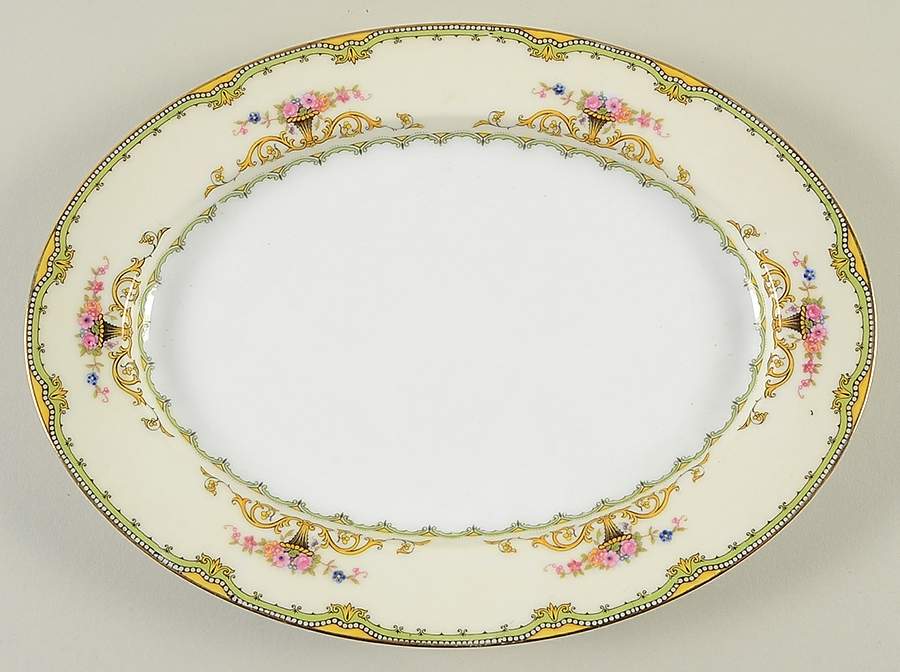 Amorosa 11" Oval Serving Platter by Noritake-1