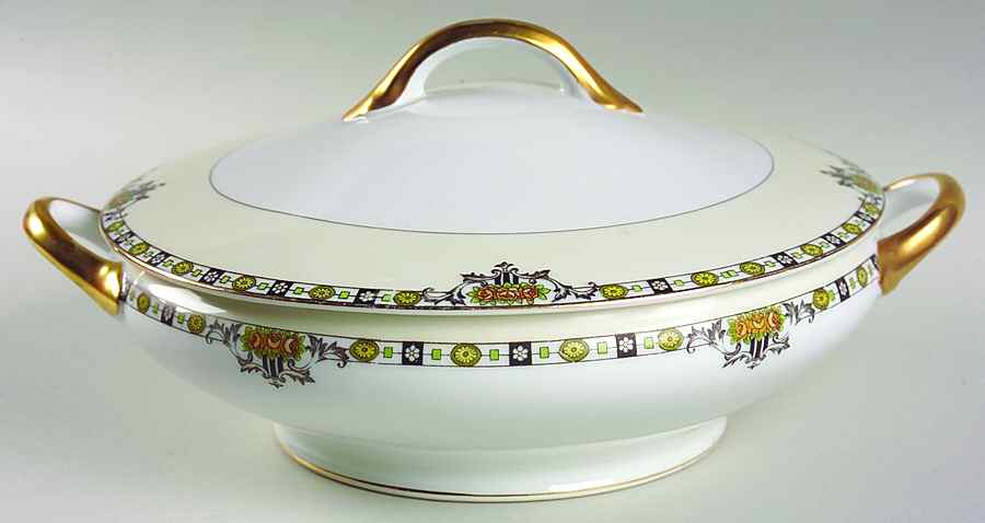 Anaconda Round Covered Vegetable by Noritake-1