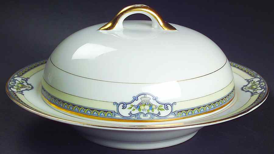 Anamosa Round Covered Butter by Noritake-1