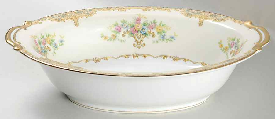 Ancona 10" Oval Vegetable Bowl by Noritake-1