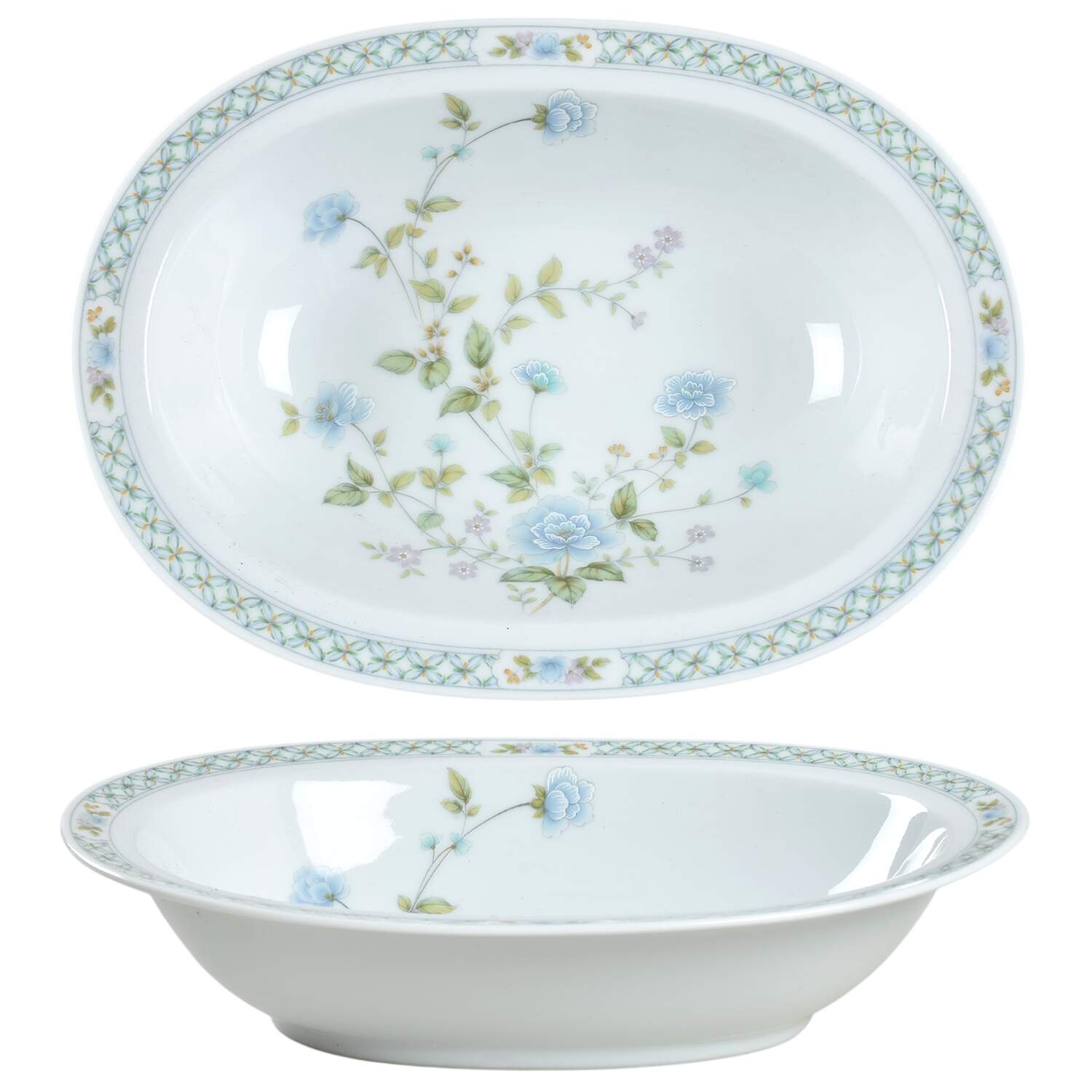 Angel D'Amour 10" Oval Vegetable Bowl by Noritake-1