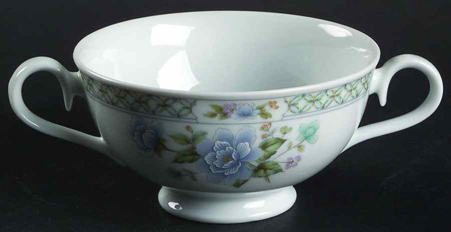 Angel D'Amour Footed Cream Soup Bowl by Noritake-1