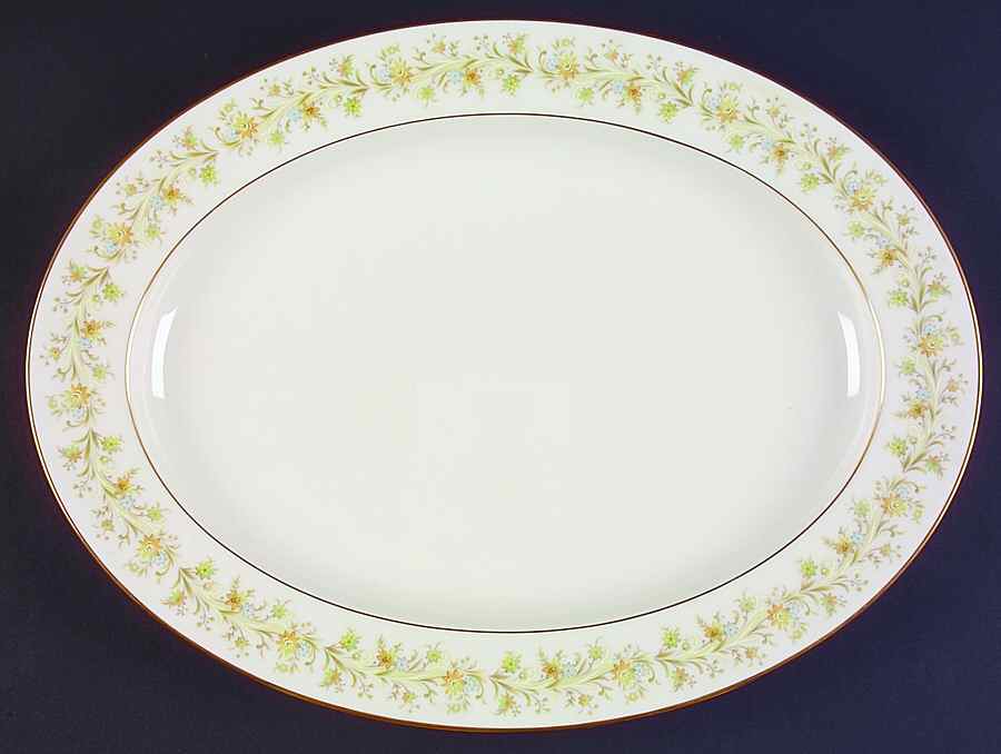 Andorra 16" Oval Serving Platter by Noritake-1