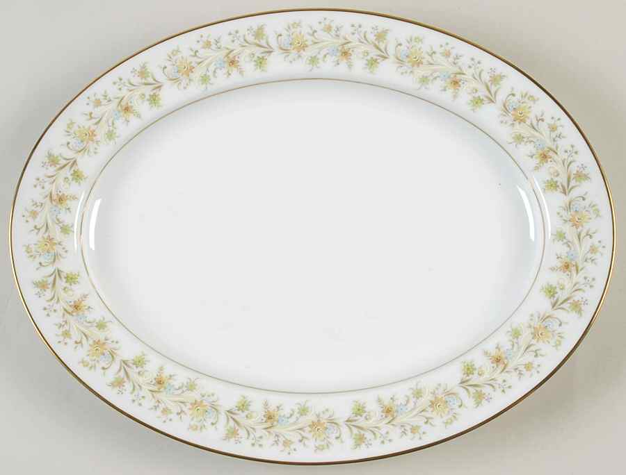 Andorra 13" Oval Serving Platter by Noritake-1