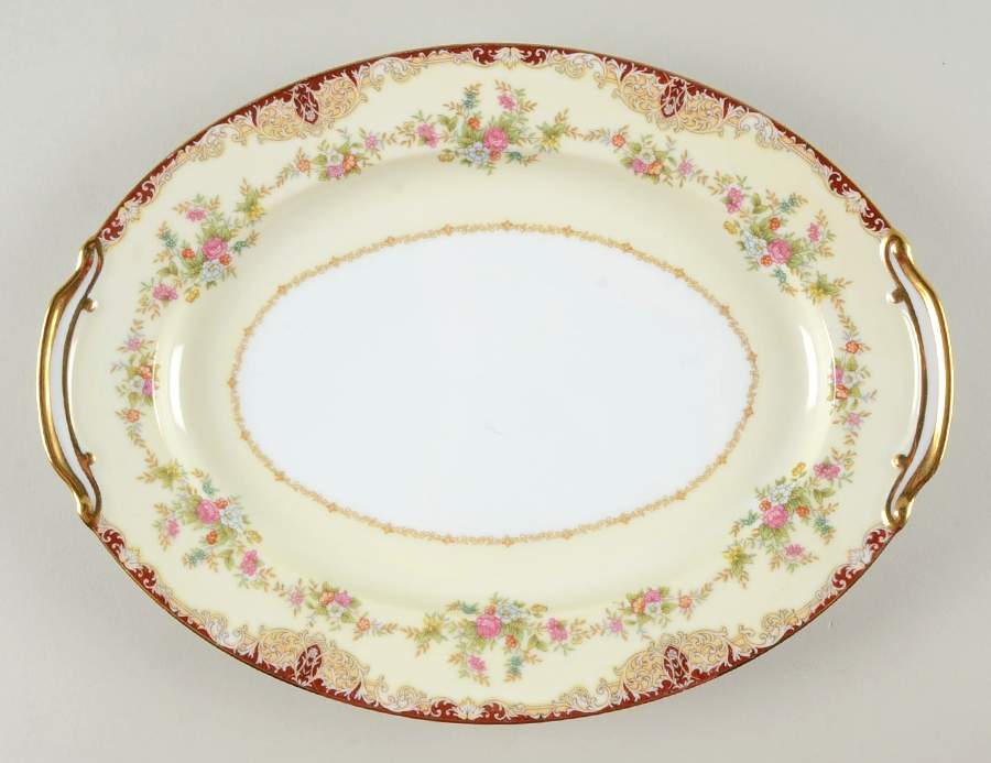 Andrea 11" Oval Serving Platter by Noritake-1