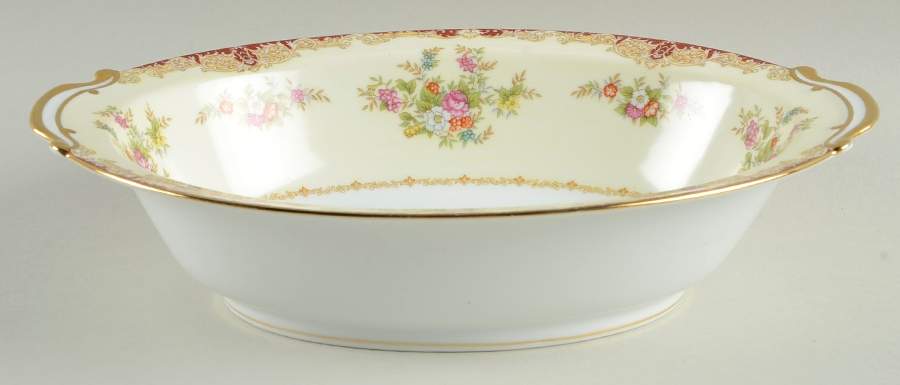 Andrea 10" Oval Vegetable Bowl by Noritake-1