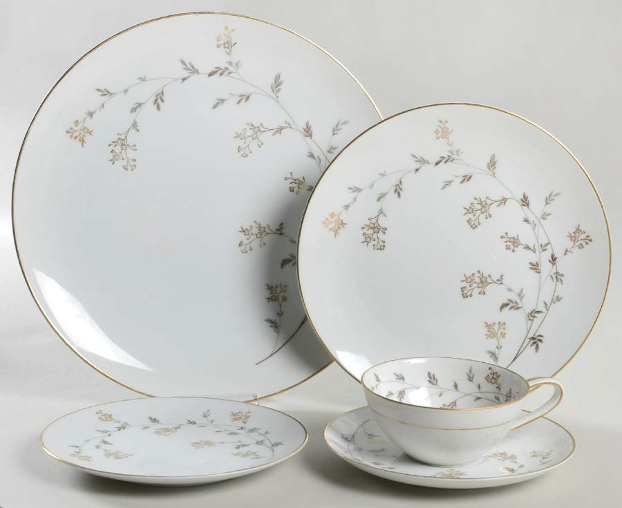 Andrea 5 Piece Place Setting by Noritake-1