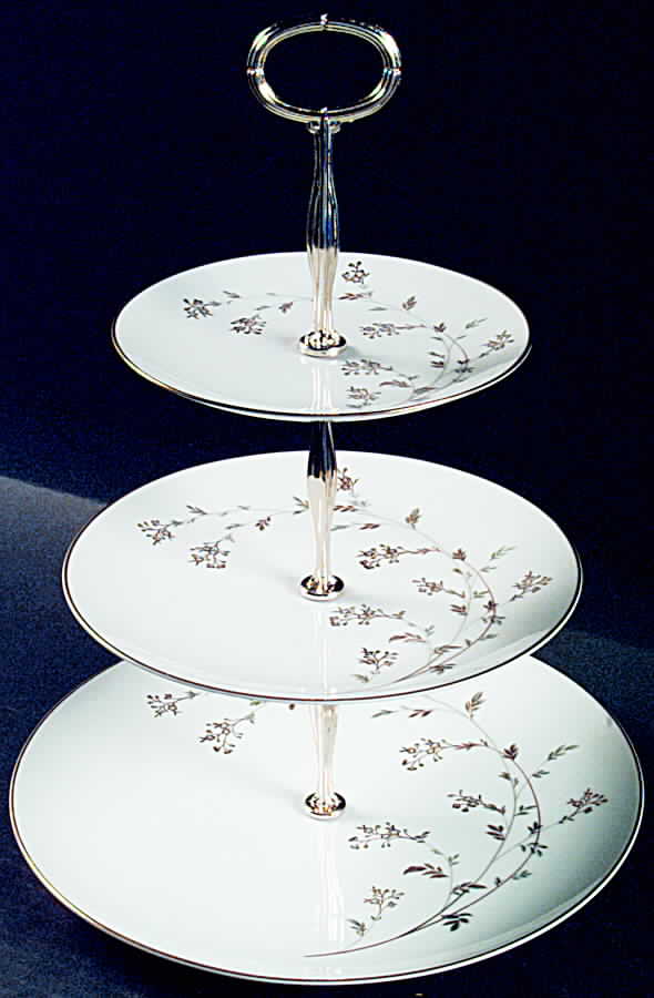 Andrea 13 7/8"-14 1/4" 3-Tiered Serving Tray(DP,SP,BB) HC by Noritake-1