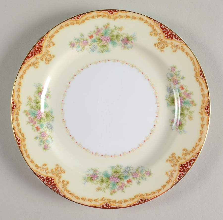 Anemone Salad Plate by Noritake-1