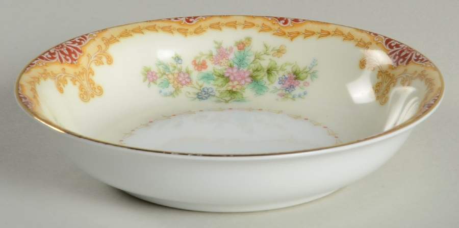 Anemone Fruit/Dessert (Sauce) Bowl by Noritake-1