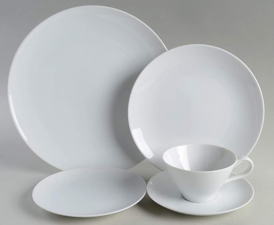 Angela White 5 Piece Place Setting by Noritake-1