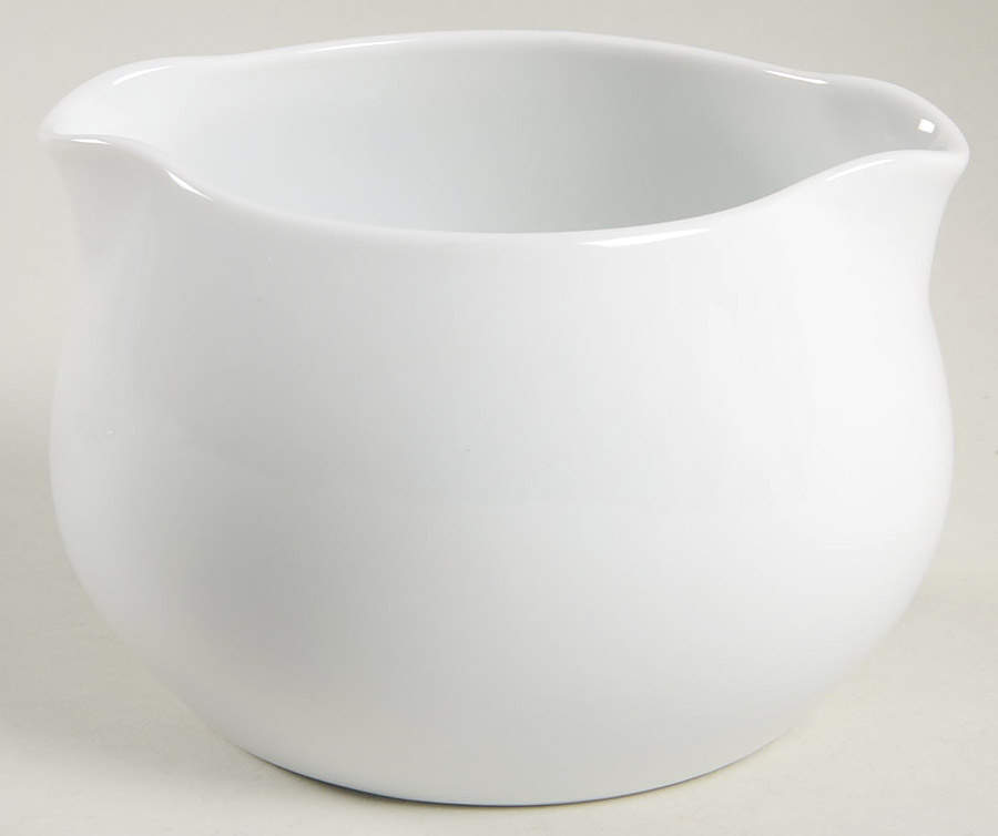 Angela White Gravy Boat by Noritake-1