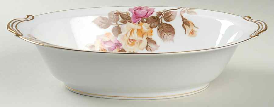 Angela 10" Oval Vegetable Bowl by Noritake-1