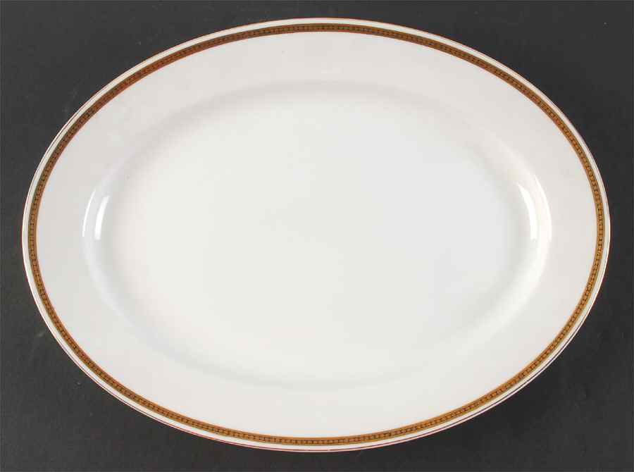The Angora 14" Oval Serving Platter by Noritake-1