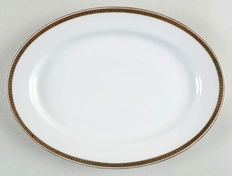 The Angora 10" Oval Serving Platter by Noritake-1
