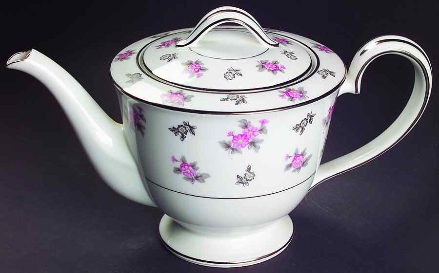 Anita Teapot & Lid by Noritake-1