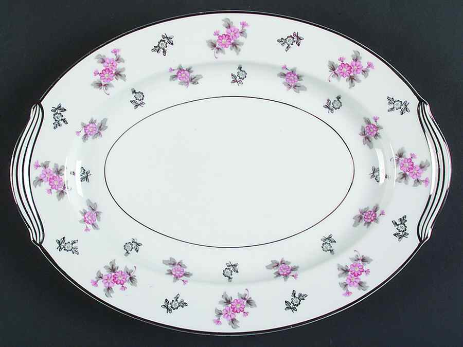 Anita 11" Oval Serving Platter by Noritake-1