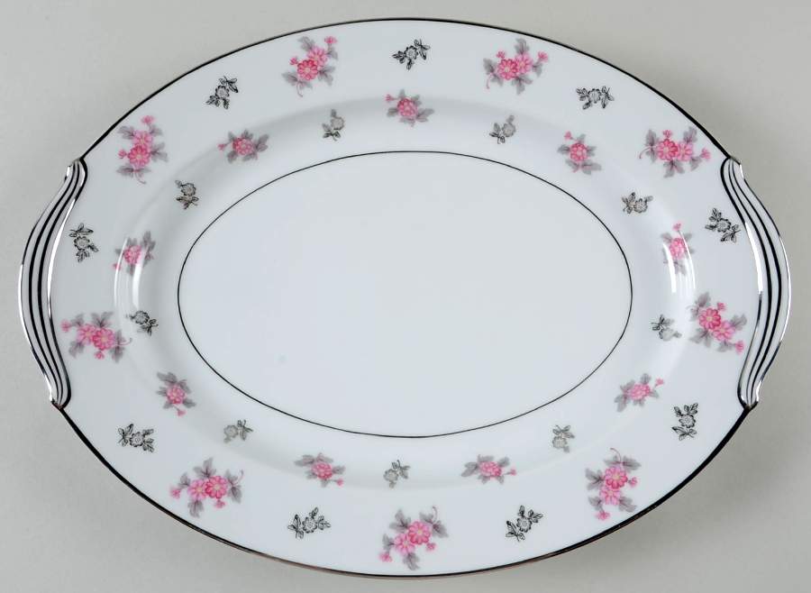 Anita 13" Oval Serving Platter by Noritake-1