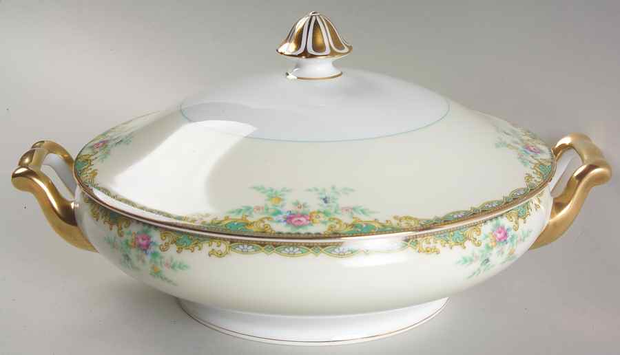 Anita Round Covered Vegetable by Noritake-1