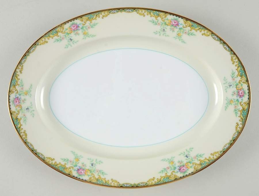 Anita 11" Oval Serving Platter by Noritake-1